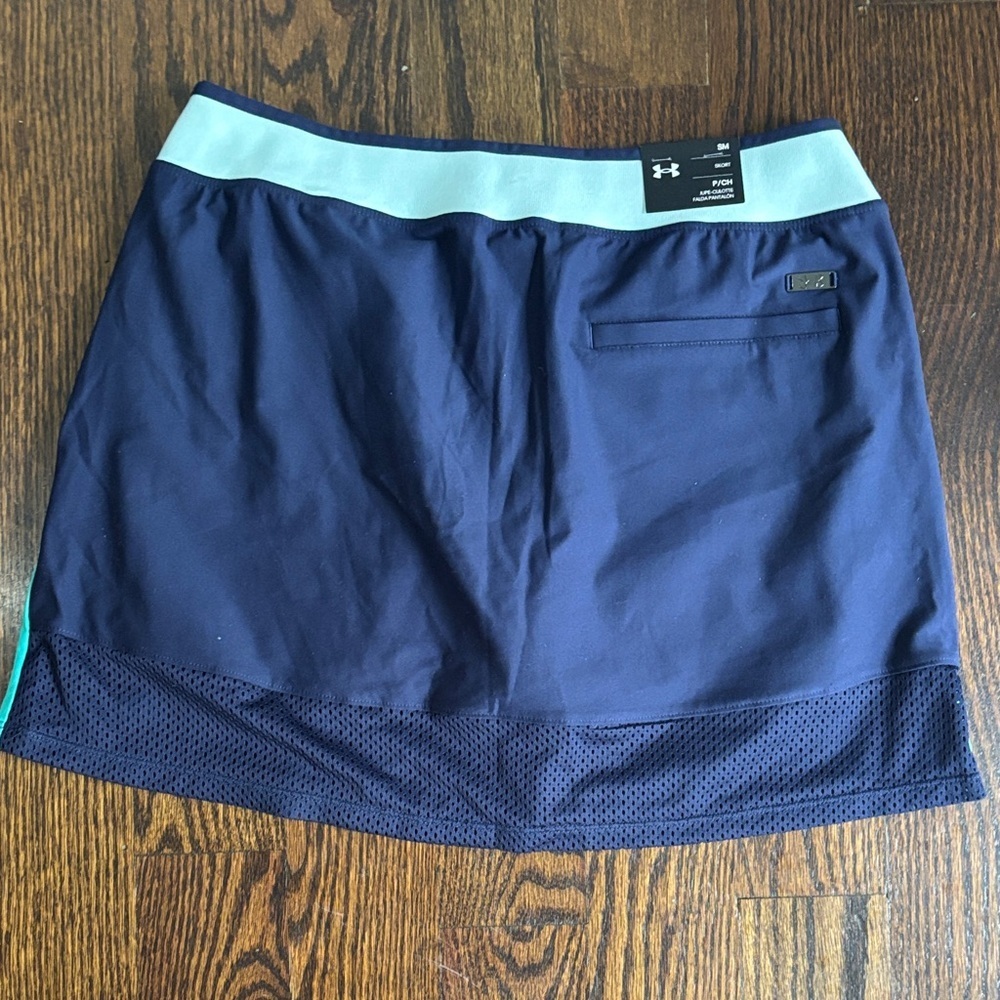 Under Armour Navy and Teal Mini Skirt - Picture 3 of 7